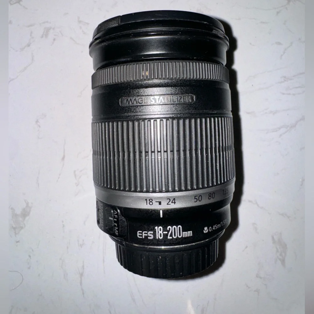 Canon EFS 18-135mm Image Stabilizer Lens Used ONCE